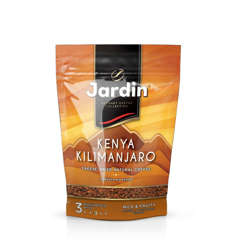 Кофе Jardin Кения Килиманджаро растворимый, пакет 150 г.
