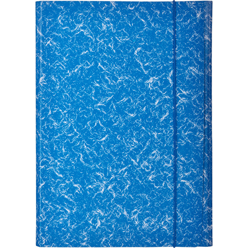 Папка на резинках картонные Аttache синий