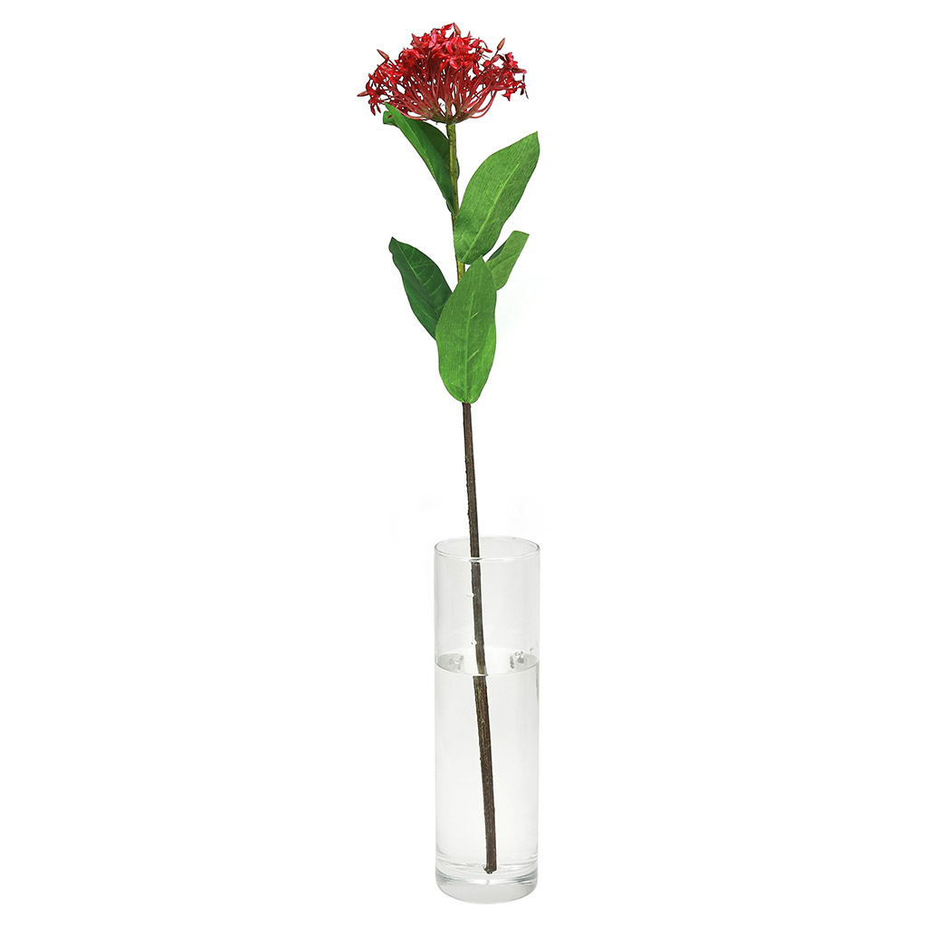 Цветок "Искора" цвет - бордовый, 65см, цветок - 13х8см (Китай)