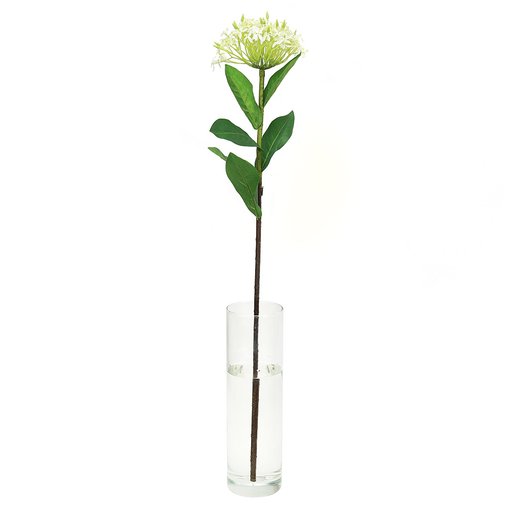 Цветок "Искора" цвет - белый, 65см, цветок - 13х8см (Китай)