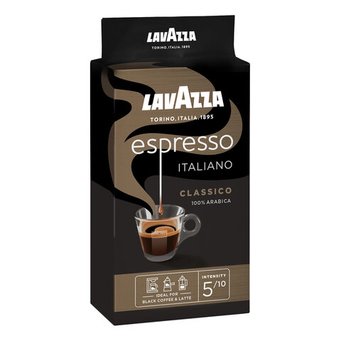 Кофе молотый LAVAZZA Espresso Italiano Classico, 250 г, 1880