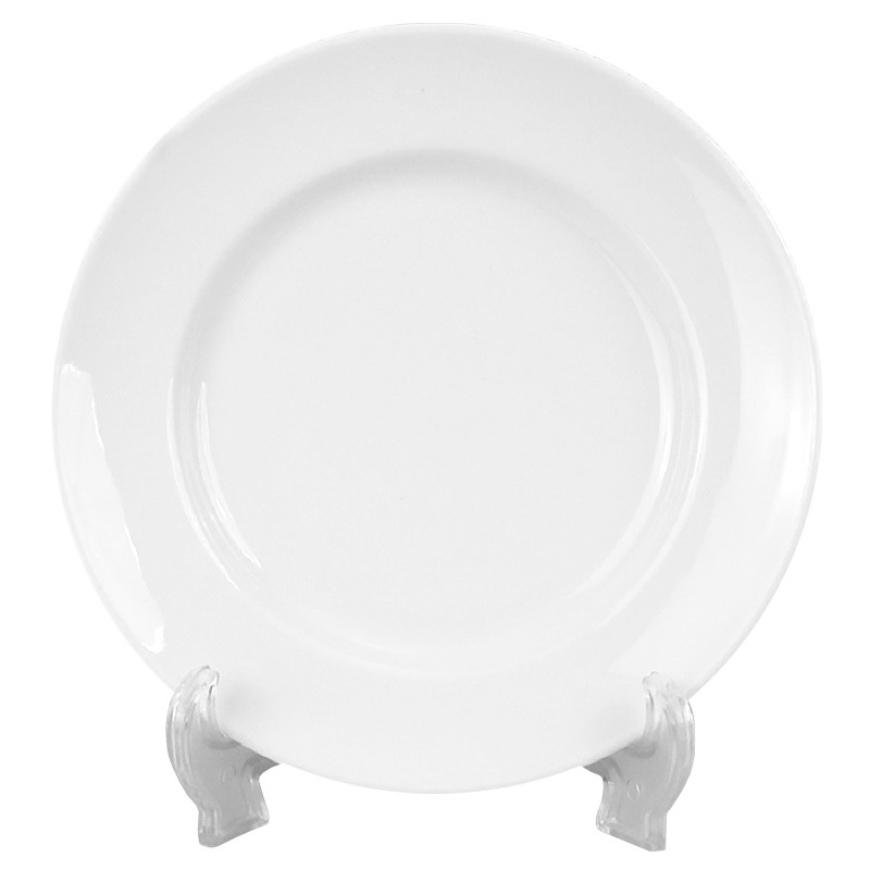 Тарелка десертная 200мм фарфор белая (4С0165)