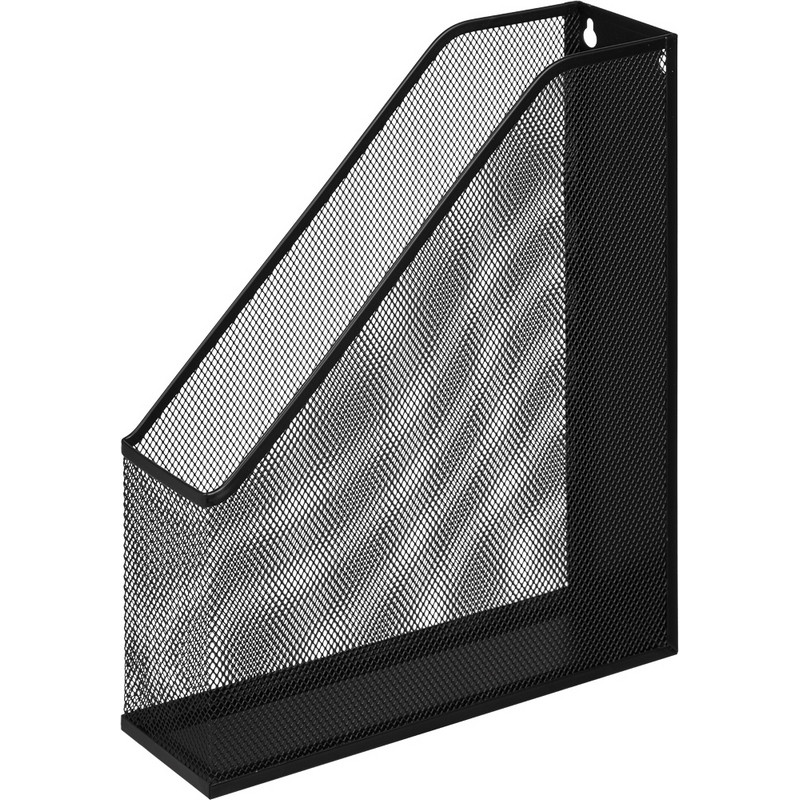 Вертикальный накопитель Attache для бумаг металл сетка, ширина 72мм чёрный