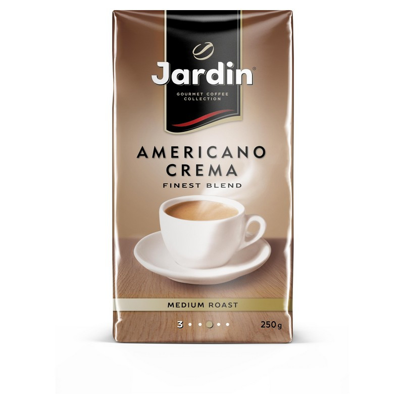 Кофе Jardin Americano Crema молотый,250г, 0556-12