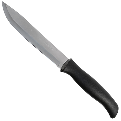 "Tramontina Athus" Нож кухонный 15см, пластмассовая ручка, черный (Бразилия)