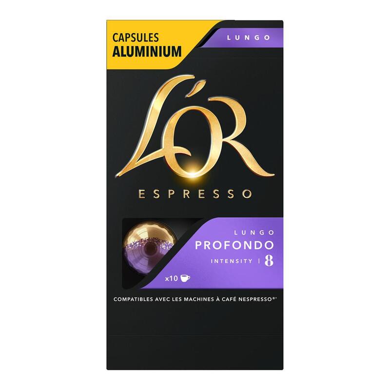 Кофе в капсулах L&#039;OR Espresso Lungo Profondo, 10шт/уп