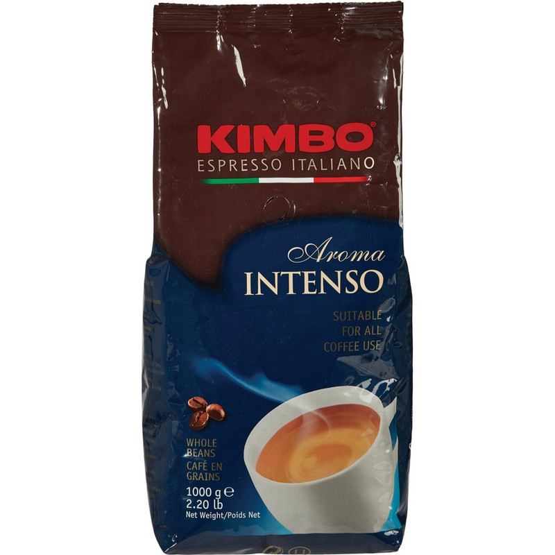 Кофе Kimbo Aroma Intenso в зернах, 1кг