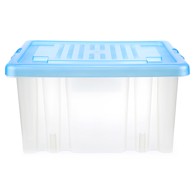 Контейнер для хранения пластмассовый "Darel-box" 18л, 41х30х21см, синий (Россия)