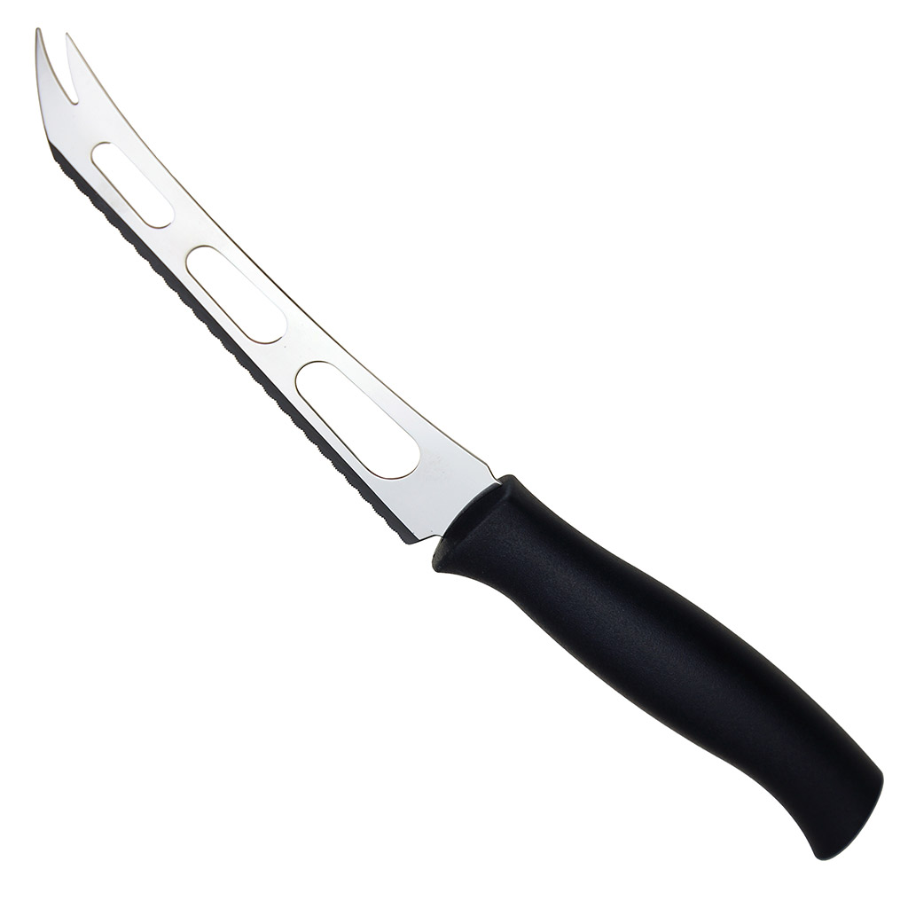 "Tramontina Athus" Нож для сыра 15см, пластмассовая ручка, черный (Бразилия)