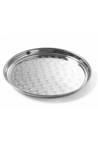 Поднос нерж. сталь круглый 400х25мм 16872-9