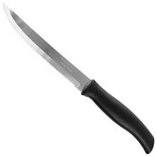 Нож для мяса "Tramontina Athus" 12,7см, пластмассовая ручка, черный