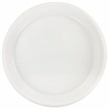 Тарелка пласт. 16,5см 100 шт/уп ПП ООО СПГ 4,6гр