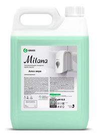 Мыло жидкое 5л Grass Milana Алоэ вера