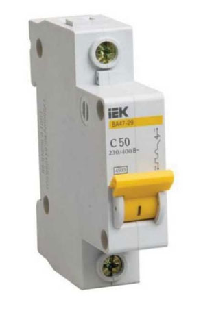 Автоматический выключатель 1п 25А ИЭК/Generica