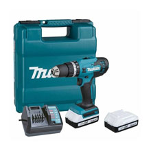 Аккумуляторная дрель шуруповерт MAKITA DF488D002 (18B,2*1.5Ач/G-тип,42Нм,кейс)