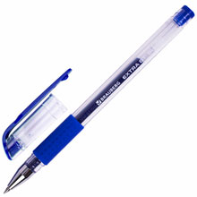 Ручка гелевая с грипом BRAUBERG "EXTRA GT", СИНЯЯ, стандартный узел 0,5 мм, линия 0,35 мм