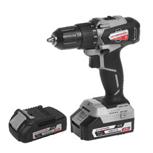 Аккумуляторная дрель-шуруповерт ИНТЕРСКОЛ ДА-13/18ВК 45 (BL-Motor,18В,2*2.0Ач,45Нм,кейс)/575.2.2.70