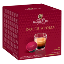 Кофе в капсулах для кофемашин Garibaldi Dolce Aroma (16 штук в упаковке)