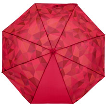 Зонт полуавтомат Gems, красный