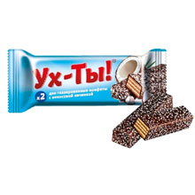 Шоколадный батончик Славянка Ух-ты! 30 г (24 штуки в упаковке)