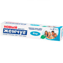 Паста зубная Новый жемчуг Фтор, 75 мл