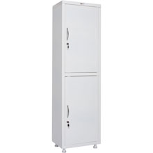 Шкаф медицинский Hilfe МД 1 1657/SS (белый, 570x320x1755 мм)