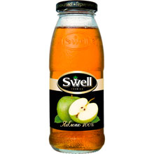 Сок Swell яблочный 0.25 л