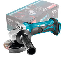 Машина шлифовальная угловая аккумуляторная MAKITA DGA452Z (18В/LXT,115мм,10000об/мин,без акк. и з/у)