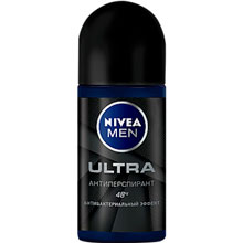 Антиперспирант роликовый Nivea Men Ultra, 50 мл