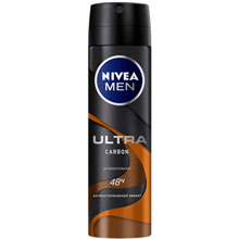 Антиперспирант-спрей Nivea Men Ultra Carbon, 150 мл
