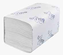 Полотенца листовые FlyPapir Premium V-сложение, 2-сл, 200л