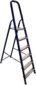 Стремянка 6-ти ст. стальная с алюм. ступенями Стремянка 6-ти ст. стальная с алюм. ступенями