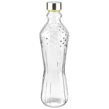 Бутылка стеклянная Салют 1л h31см, д/горла 2,8см, винтовая комбинированная крышка (д/основания 7,5см) (Китай)