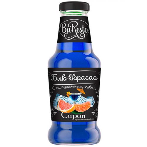 Сироп Baresto Блю Кюрасао, 300 г
