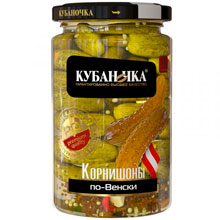 Корнишоны маринованные Кубаночка по-венски, 360 г