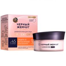 Крем дневной Черный жемчуг SPF 30 для зрелой кожи лица, 48 мл