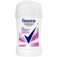 Антиперспирант-карандаш Rexona Абсолютная уверенность, 40 мл