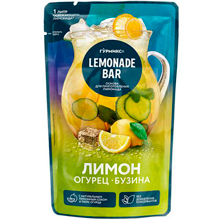 Основа для лимонада Гурмикс Лимон, огурец и бузина, 150 г