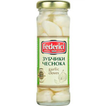 Зубчики чеснока Federici маринованные, 100 г