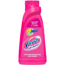 Пятновыводитель жидкий Vanish Oxi Action для цветных тканей, 415 мл