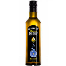 Масло Лукашинские льняное нерафинированное, 375 мл