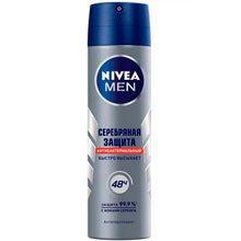 Дезодорант антиперспирант спрей Nivea Men Серебряная защита, 150 мл