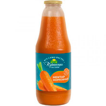 Нектар Кубанская осень Морковный с мякотью, 1 л