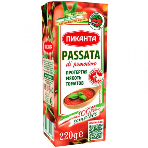 Мякоть томатов протертая Пиканта Passata, 220 г