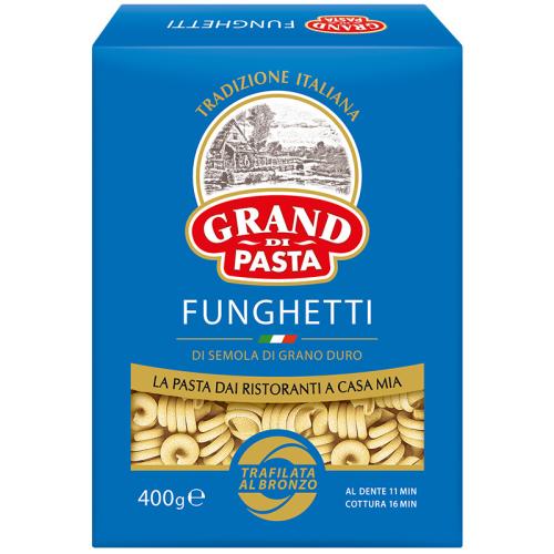 Макаронные изделия Grand di Pasta Funghetti Фунгетти в коробочке, 400 г