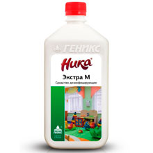 Дезинфицирующее средство с моющим эффектом Ника Экстра М 1 л (концентрат)