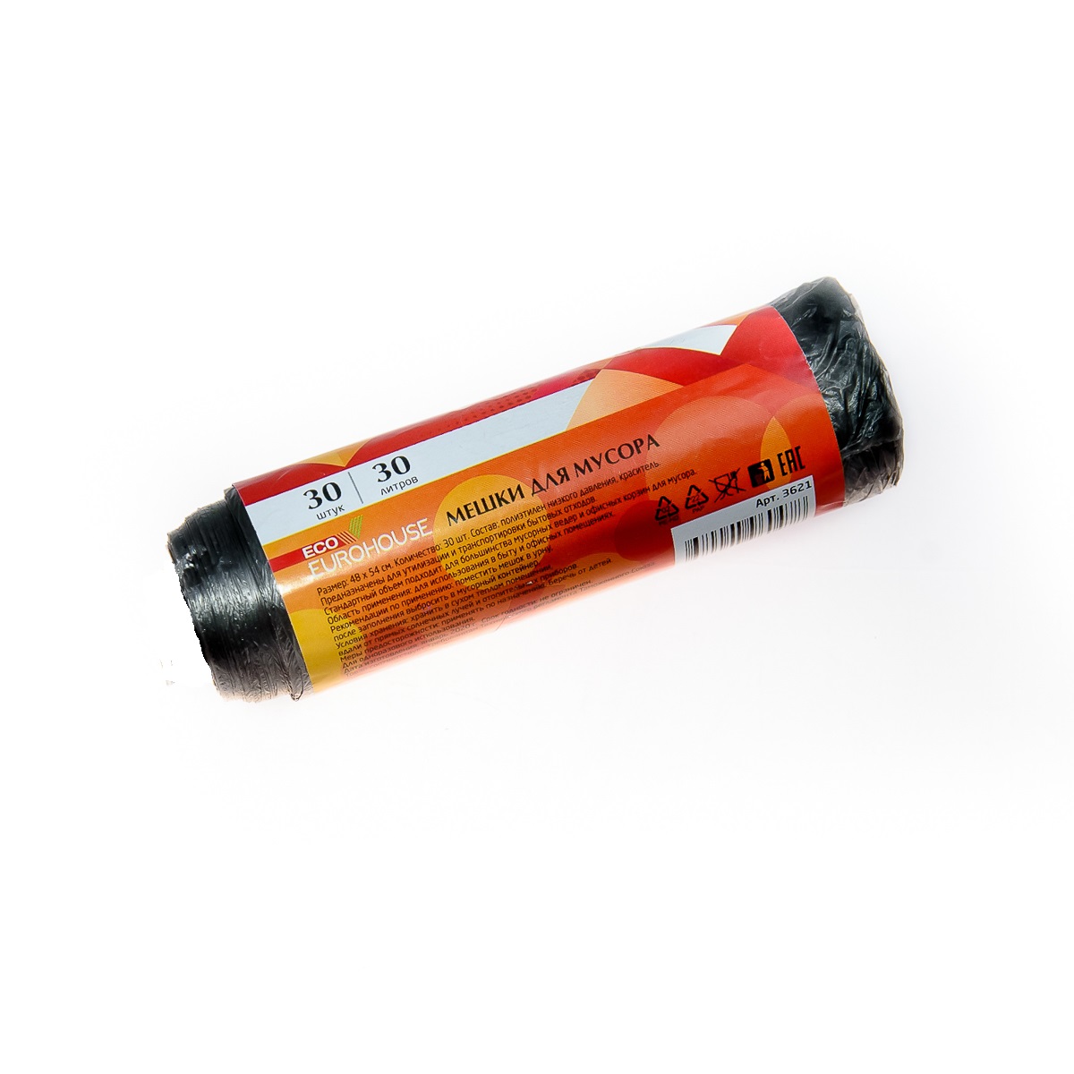 МЕШКИ ДЛЯ МУСОРА 30 ЛИТРОВ, 30 ШТ.