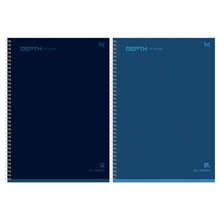 Тетрадь 96л., А4, клетка, на гребне BG "Depth of color"