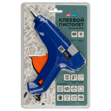 Клеевой пистолет ArtSpace, 60 Вт для стержня 11мм, блистер, выключатель
