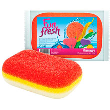 Губка для тела Fun Fresh Какаду, массажная